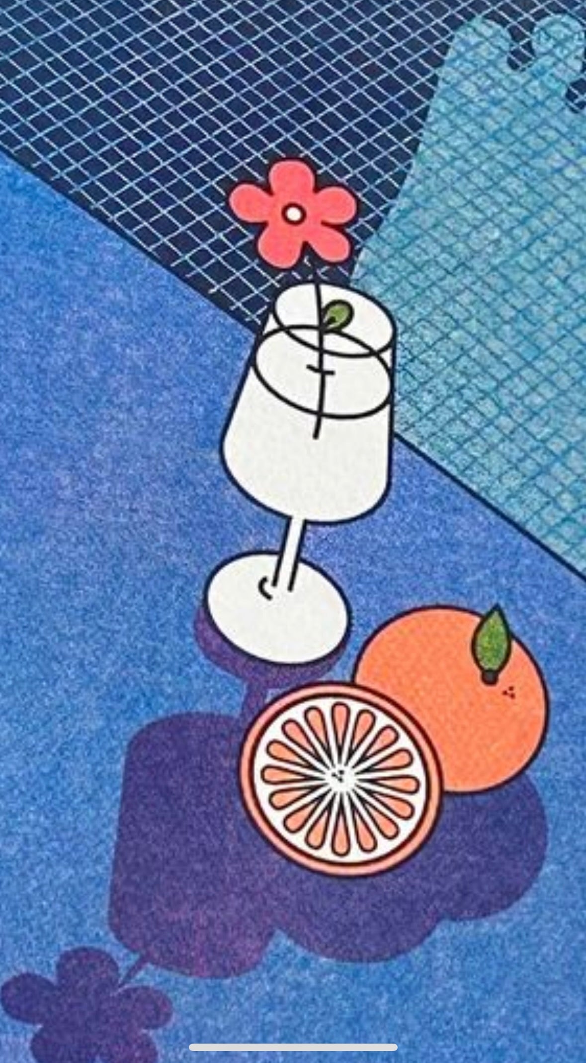 Glimpse of Nice ππ₯ Riso print